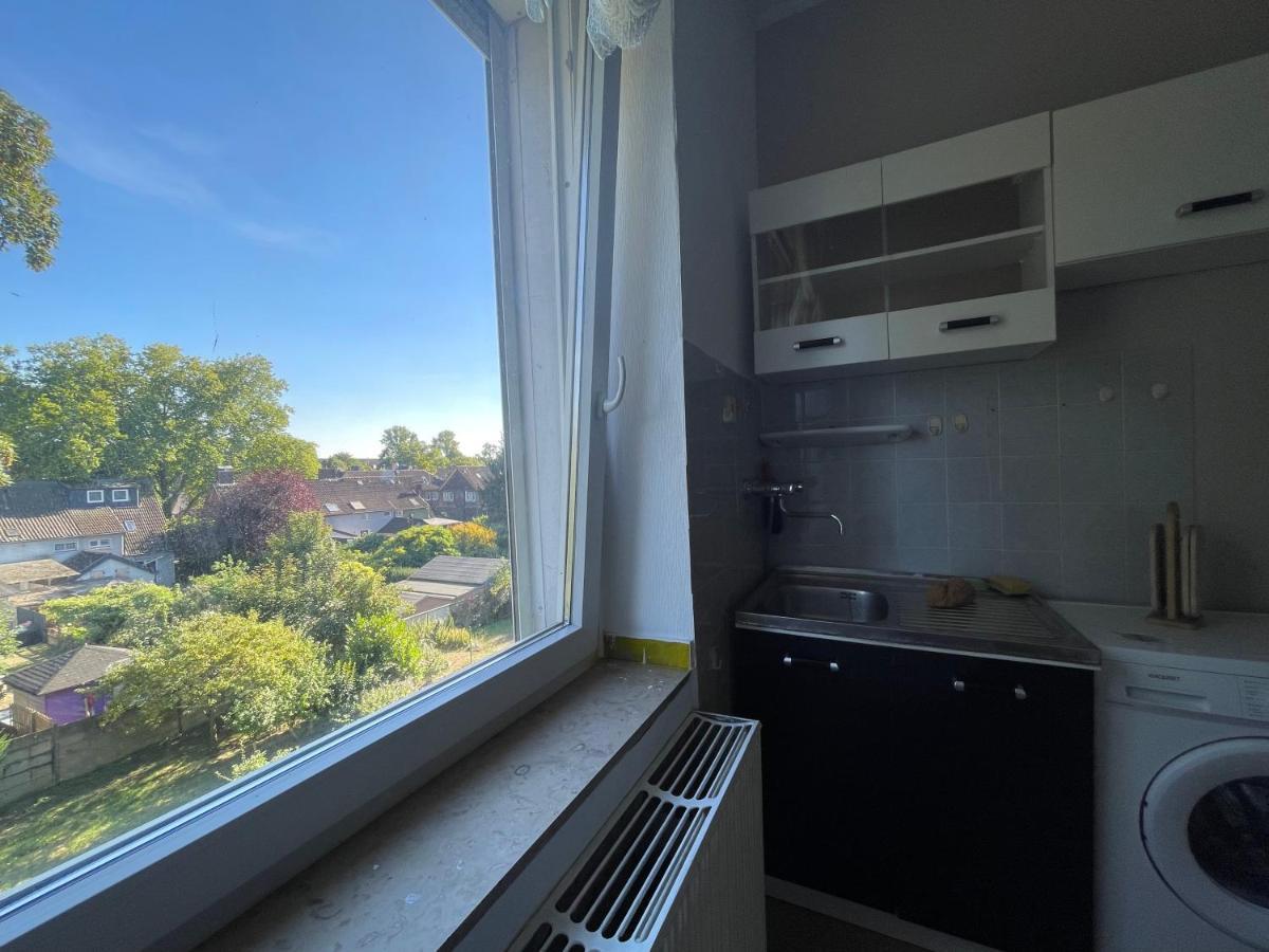 1 Schlafenzimmer 1 Whonzimmer Waschmaschine Trockner Maximum 4Personen Rheinhausen Center Appartement 1705 Duisburg Exteriör bild